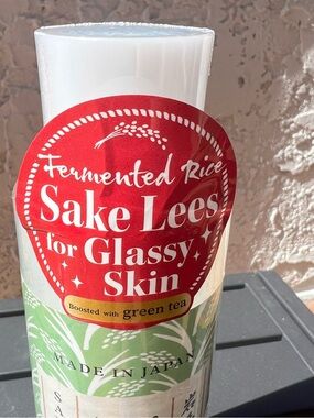 Sake Lees Fermented Rice Skin Care Mask  Lotion for Glassy Skin Green Tea